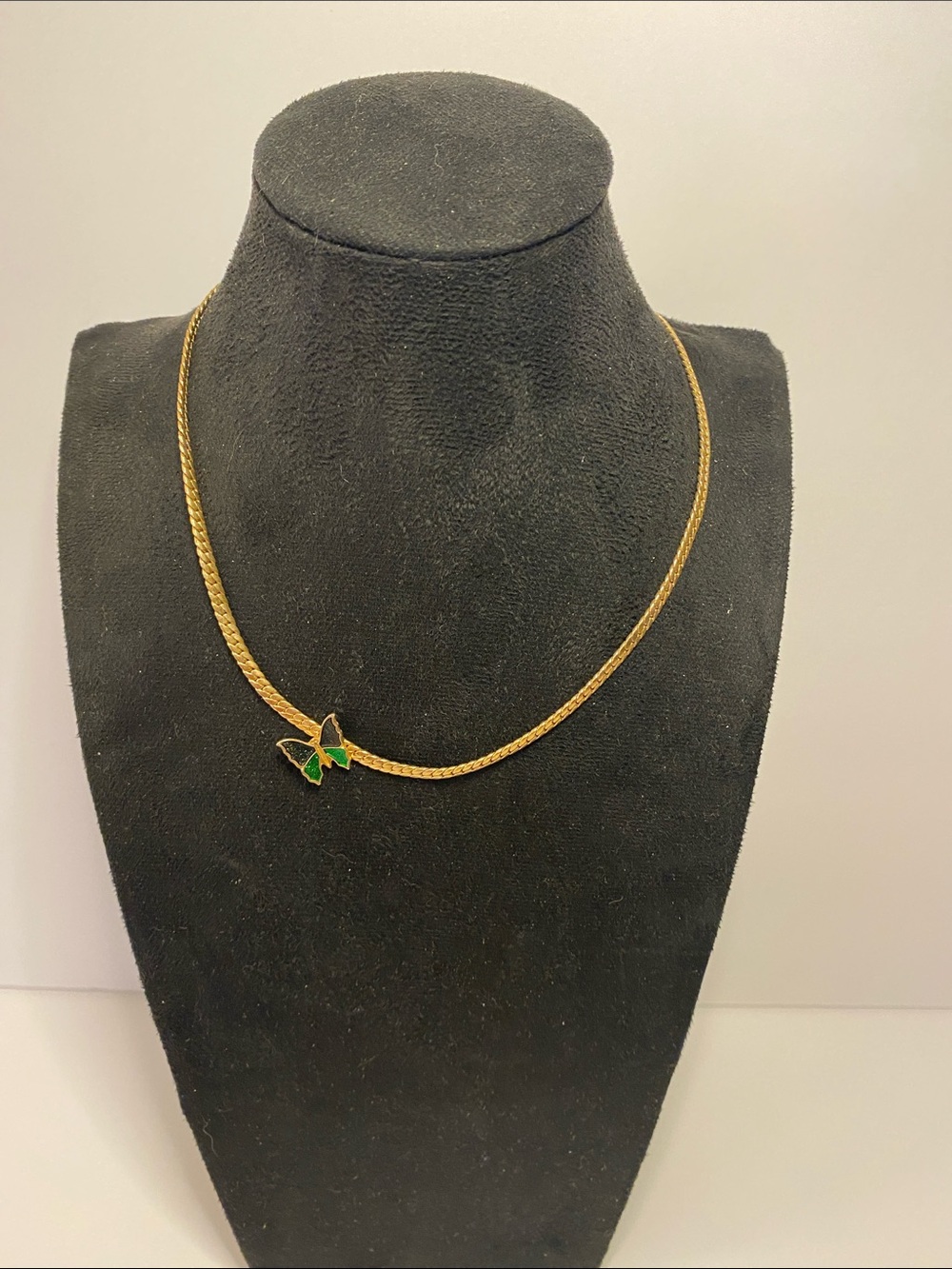 Vintage Butterfly Necklace